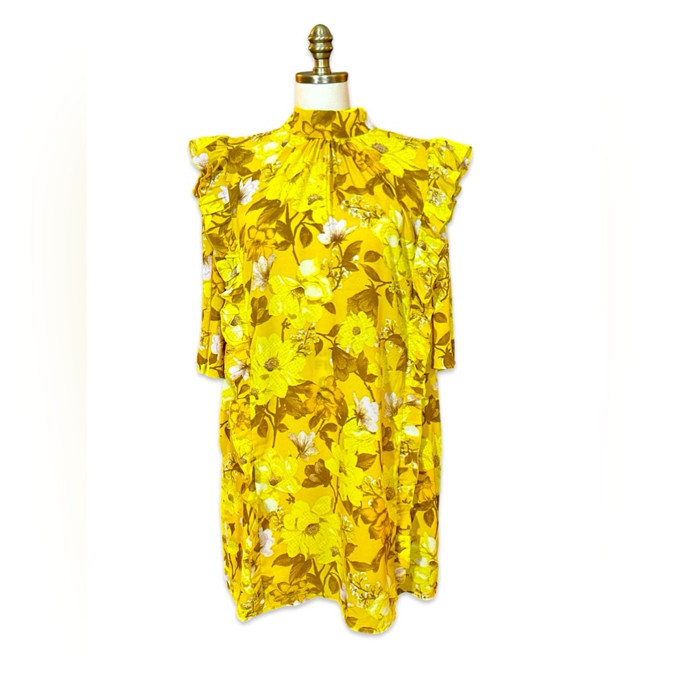 Happy x Nature Floral Shift Dress